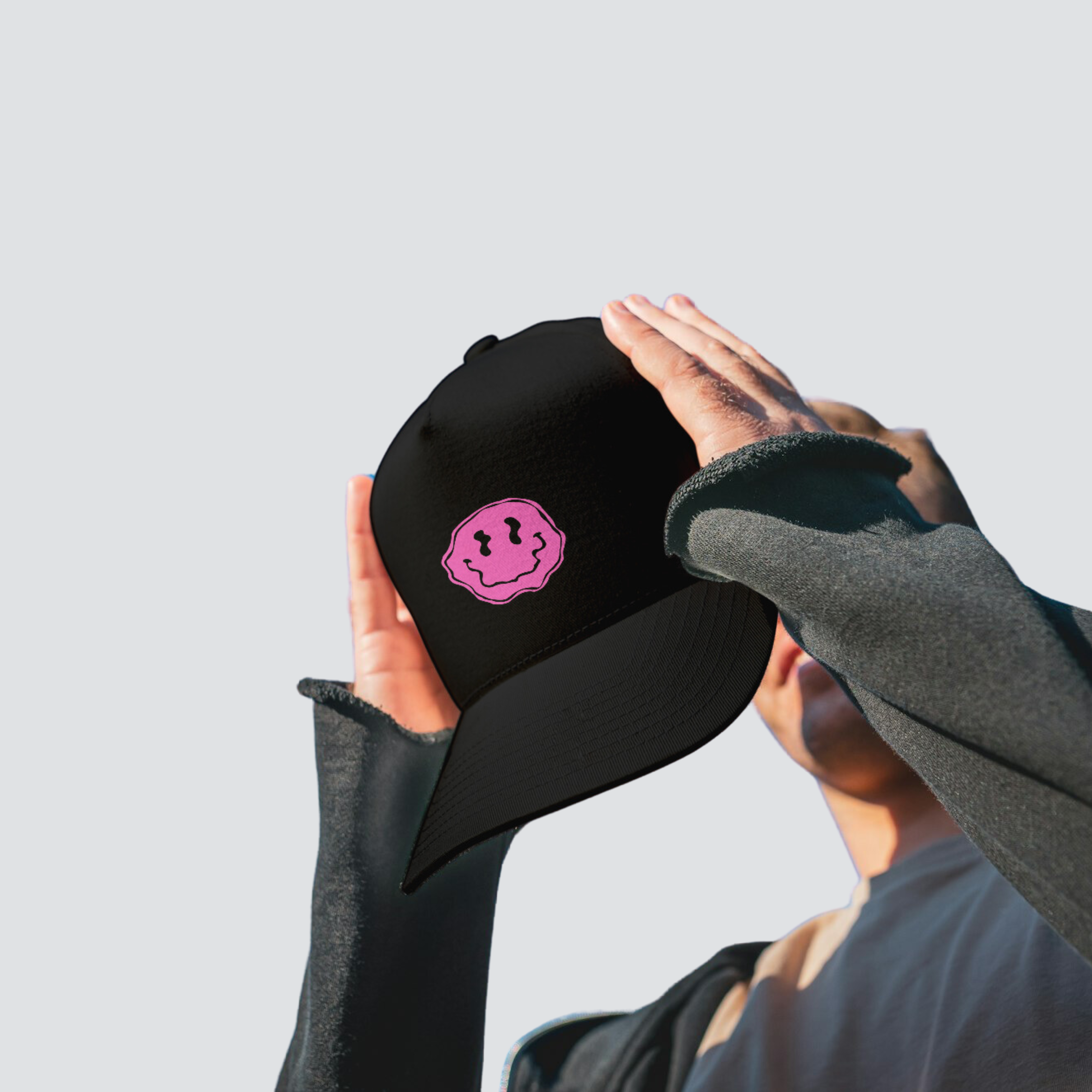 Gorra carita rosa