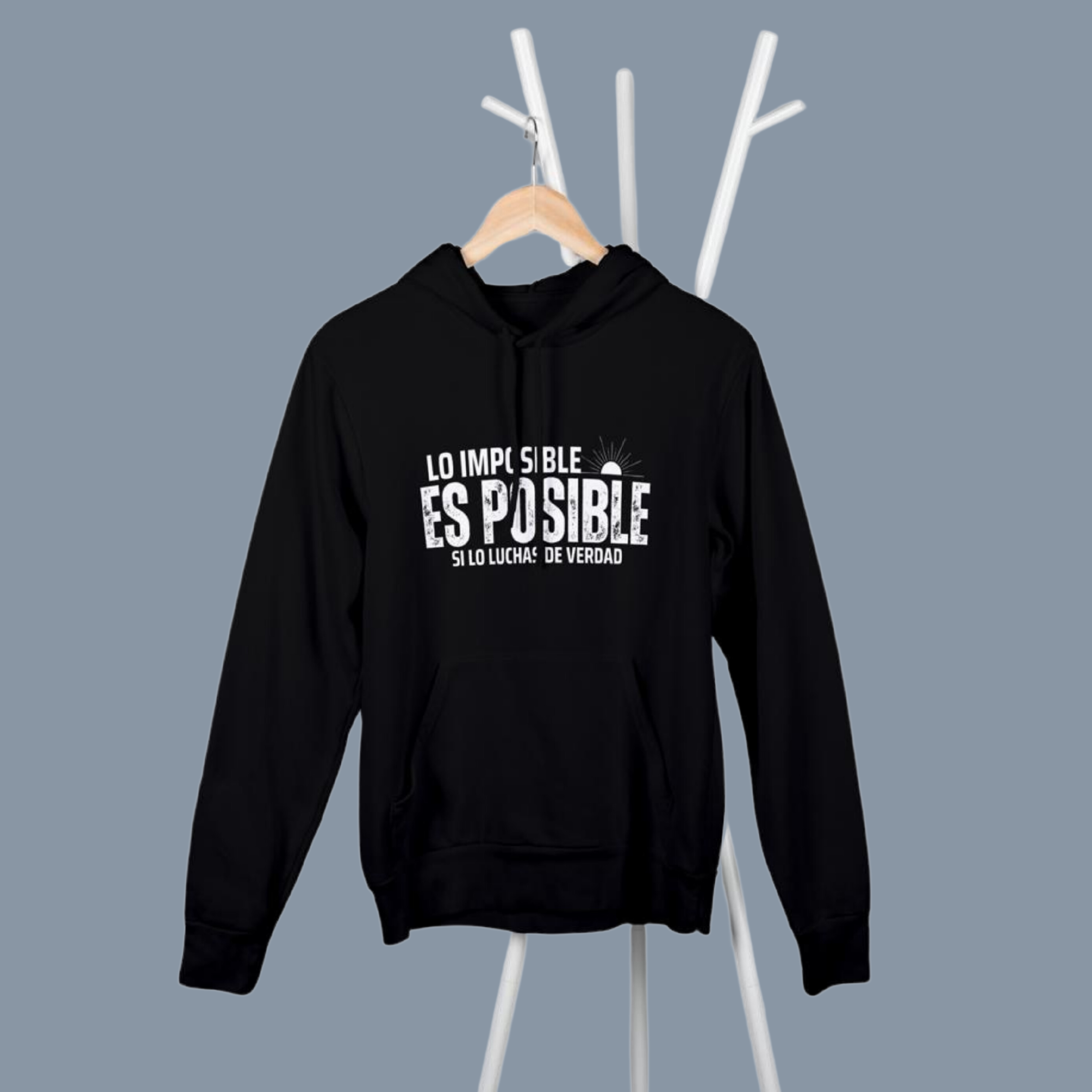 Sudadera "porque lo imposible es posible " - Imagen 2